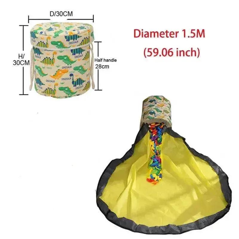 Portable Kids Toy Storage Bag - EX-STOCK Canada