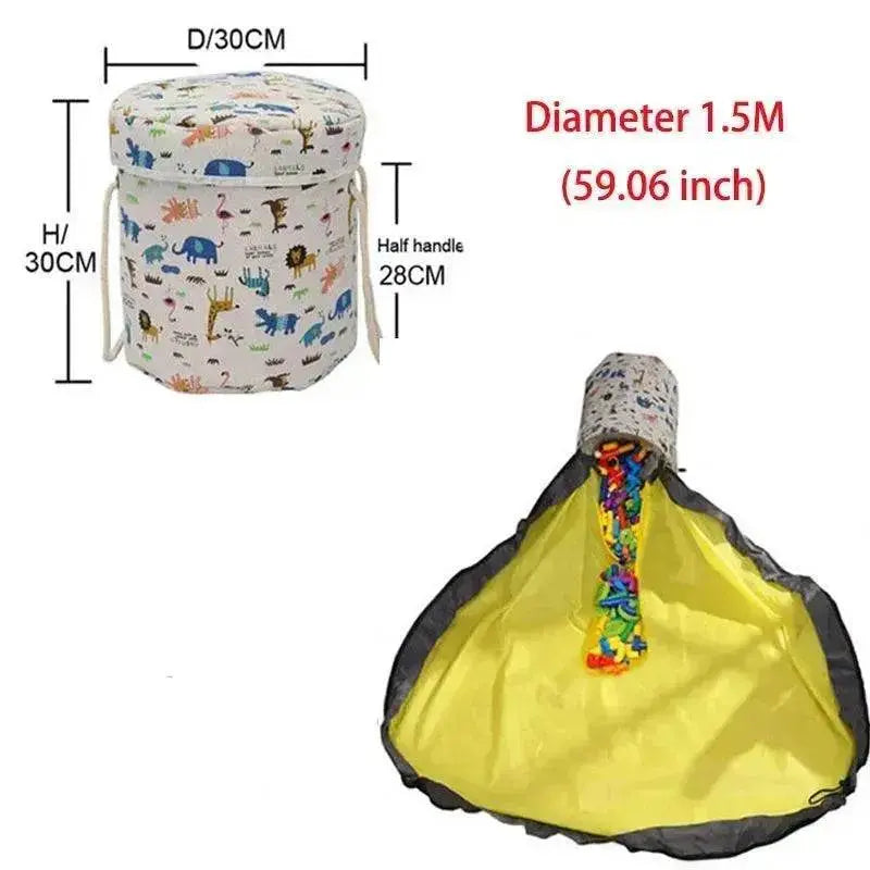 Portable Kids Toy Storage Bag - EX-STOCK Canada