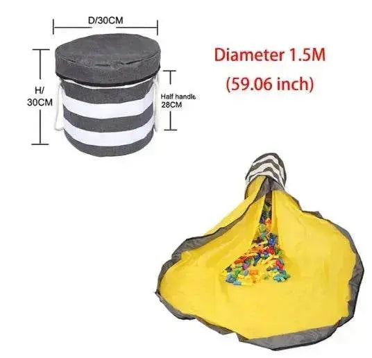 Portable Kids Toy Storage Bag - EX-STOCK Canada