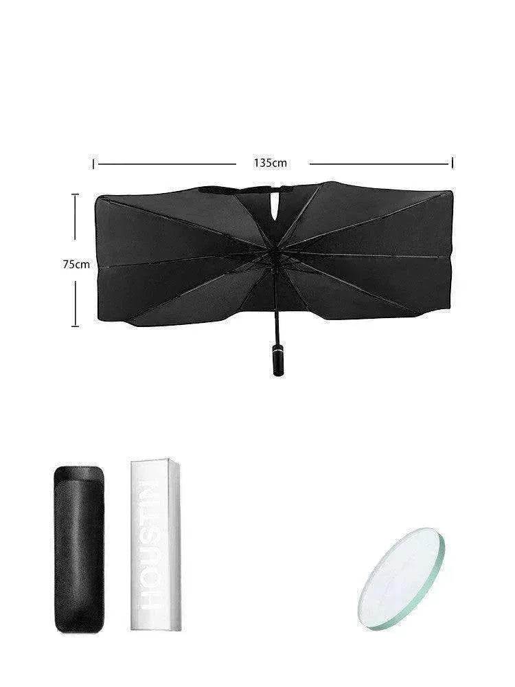 Portable Rain & Sun Umbrella: Super Strong SPF! - EX-STOCK Canada