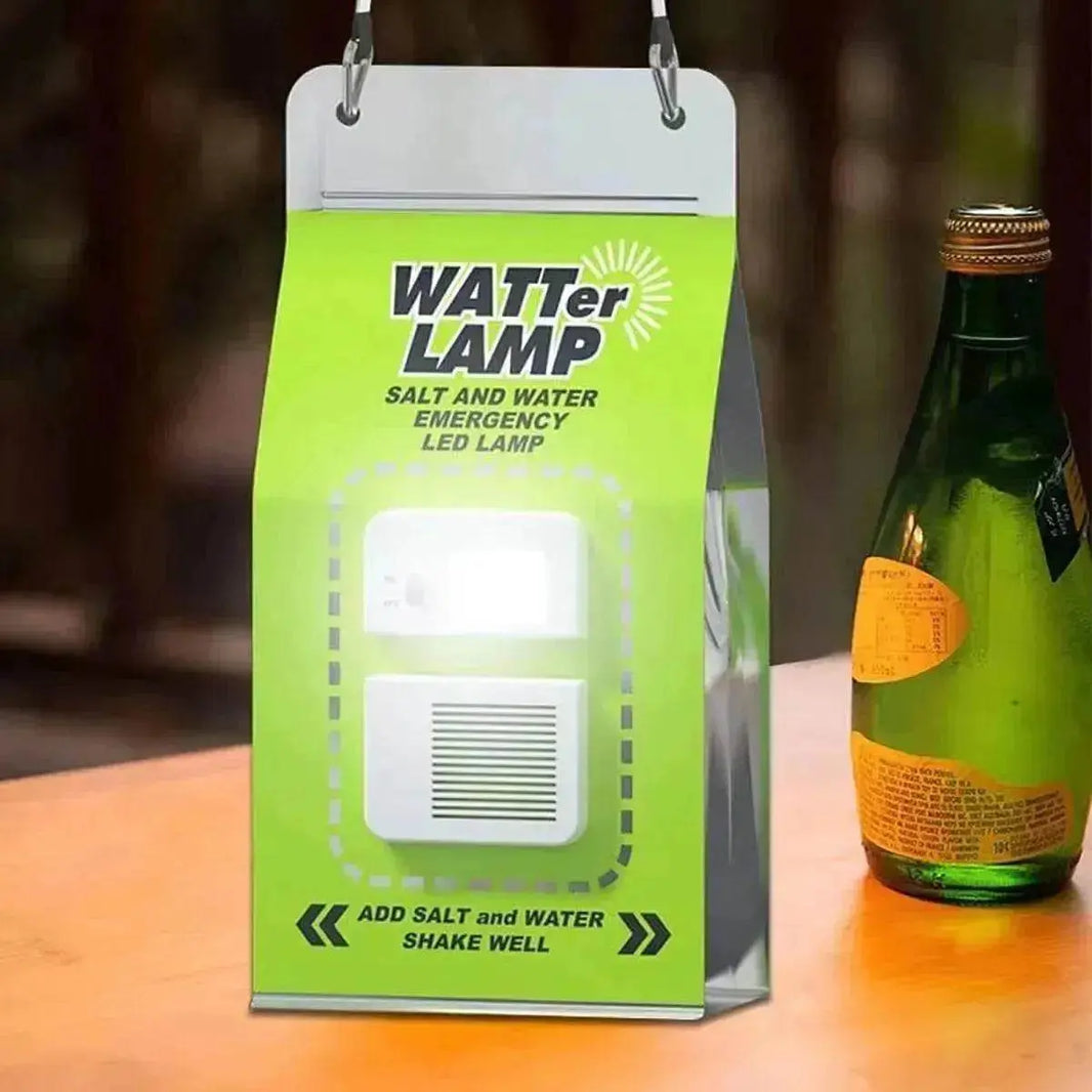 Portable Salt Water Lamp Camping LED - EX-STOCK Canada