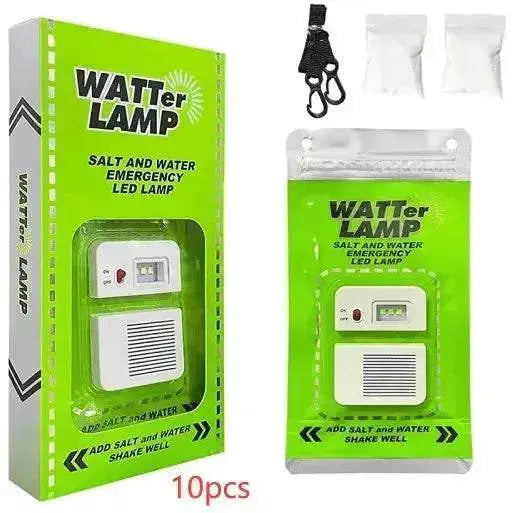Portable Salt Water Lamp Camping LED - EX-STOCK Canada