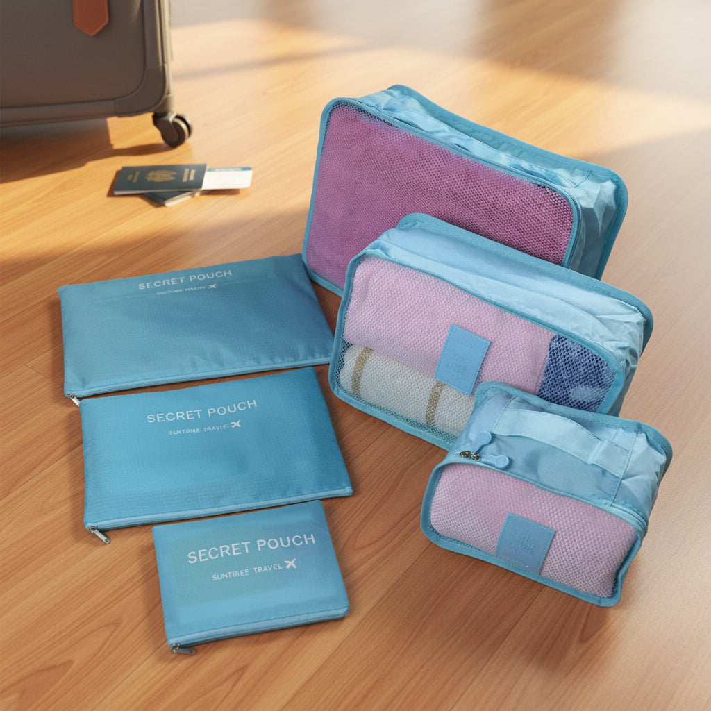 Portable Travel Luggage Packing Cubes - EX-STOCK CANADA