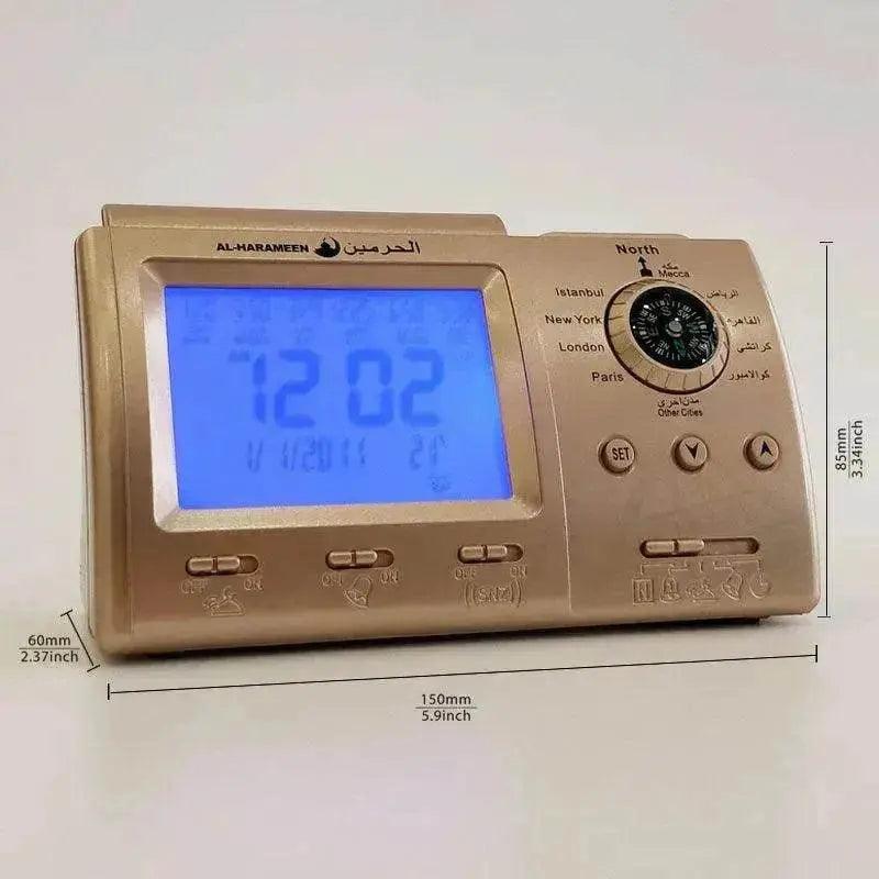 Campana de oración, Reloj de mesa Azan - EX-STOCK Canada
