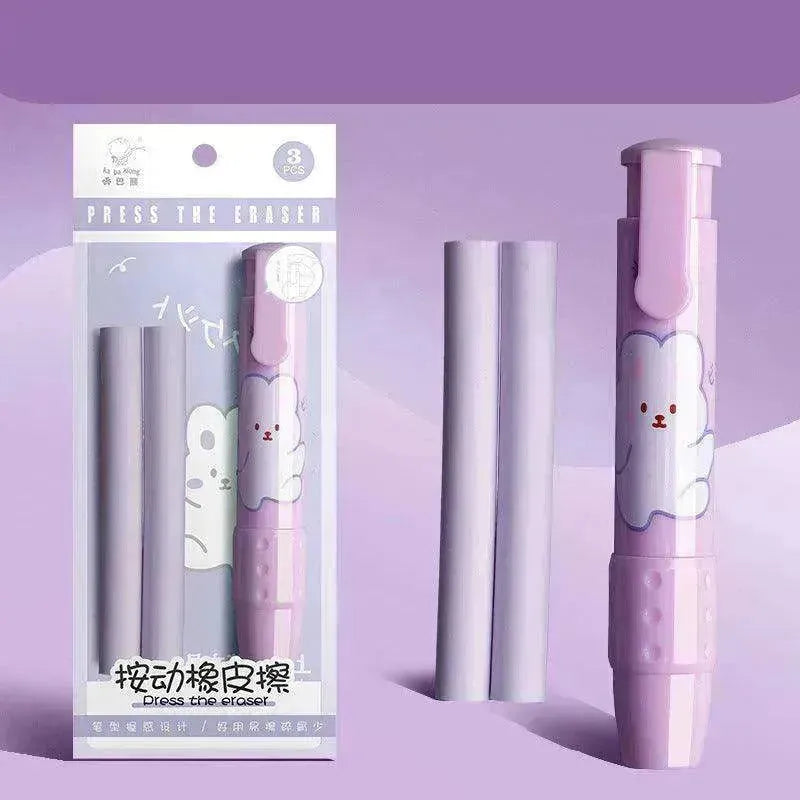 École primaire Enfants de maternelle Ours Kaba spécial Presse La gomme - EX-STOCK CANADA