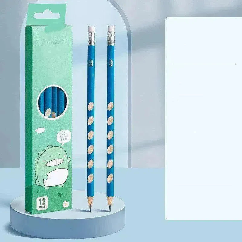 Les élèves de l'école primaire utilisent des crayons en forme de trou pour corriger leur prise EX-STOCK CANADA