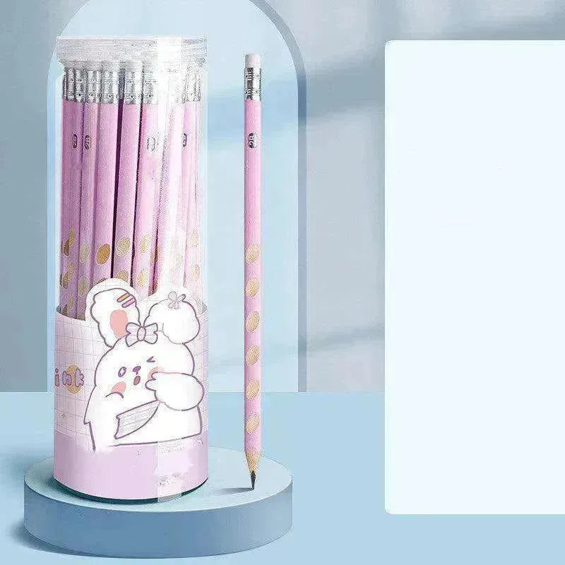 Les élèves de l'école primaire utilisent des crayons en forme de trou pour corriger leur prise EX-STOCK CANADA