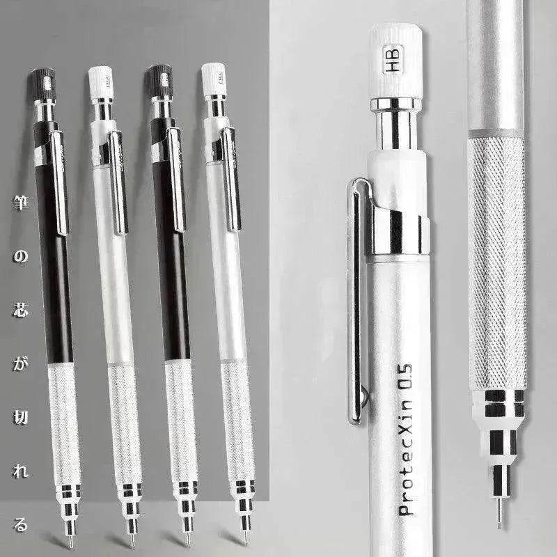 Primary and middle school students write 2 pens with low center of gravity - EX-STOCK Canada