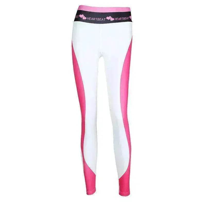 Print patchwork yoga leggings - EX-STOCK Canada