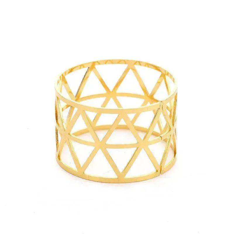 Prismatic Elegant Non-package Napkin Ring - EX-STOCK Canada