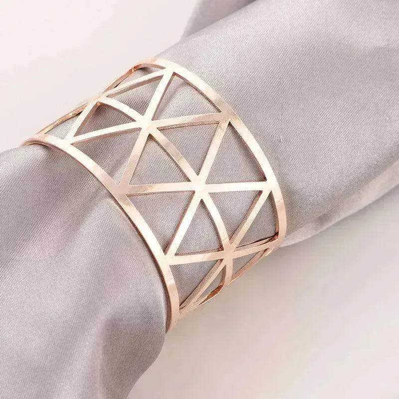 Prismatic Elegant Non-package Napkin Ring - EX-STOCK Canada