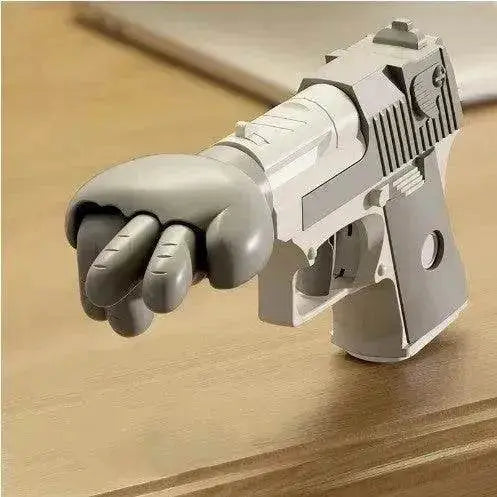 Punch Gun Rock, Paper, Scissor Game Props Decompression Kids Fun Toy - EX-STOCK Canada