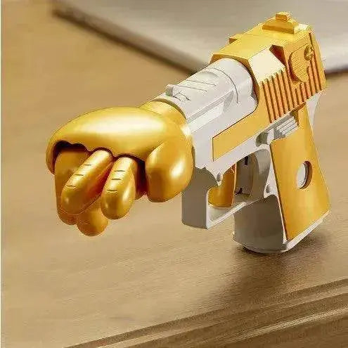 Punch Gun Rock, Paper, Scissor Game Props Decompression Kids Fun Toy - EX-STOCK Canada