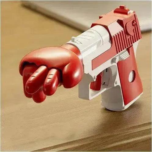 Punch Gun Rock, Paper, Scissor Game Props Decompression Kids Fun Toy - EX-STOCK Canada