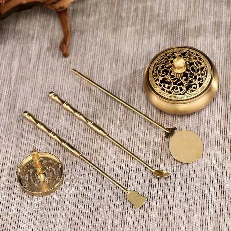 طقم بخور من النحاس النقي للأجهزة المنزلية - EX-STOCK Canada