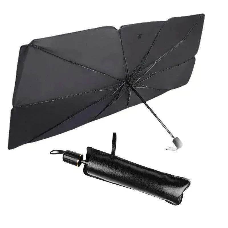 Quick deploy and practical foldable car sunshade - EX-STOCK Canada
