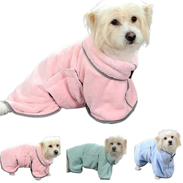 Quick-drying Pet Absorbent Towel Dog Bathrobe Pet Dog Bath Towel For Dogs Cats Microfiber Absorbent Pet Drying Towel Pet Supplies Pet Products EX-STOCK Canada