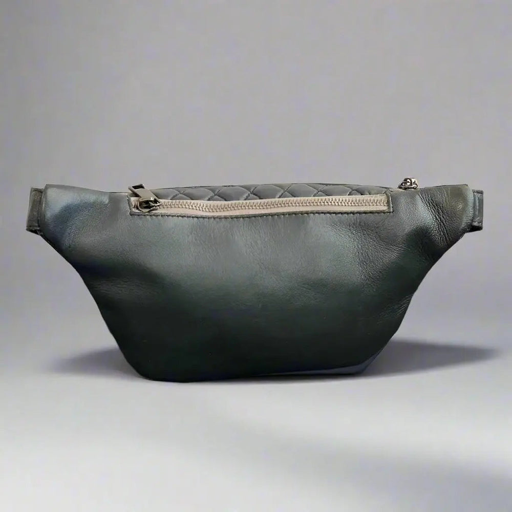 Quilted Sheep Leather Waist Bag EX-STOCK Canada