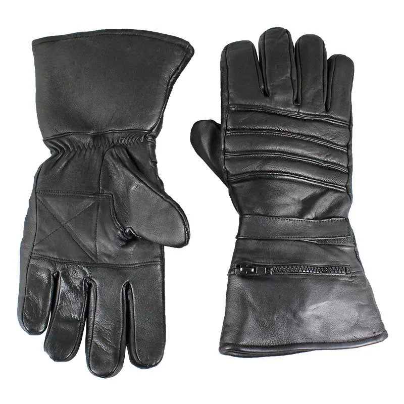 Gants de moto en cuir pour hommes Open Road avec housse de pluieEX-STOCK Canada