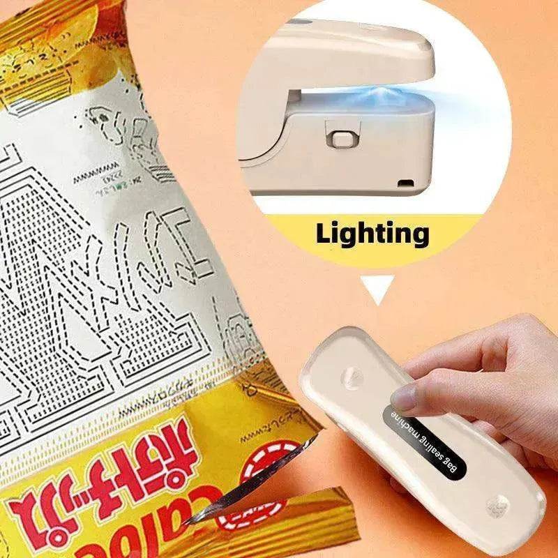 Rechargeable Small USB Mini Sealing Machine Portable Kitchen Gadgets - EX-STOCK Canada