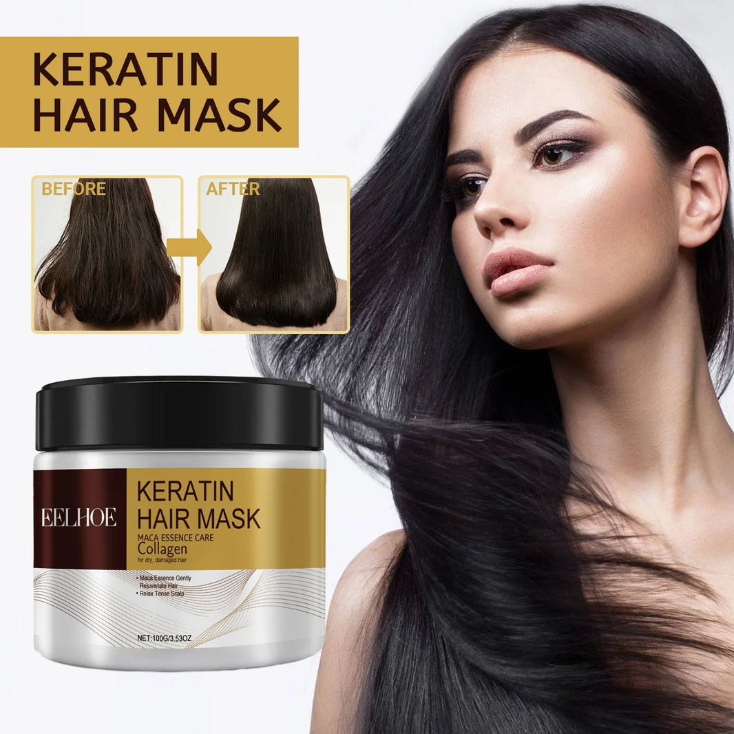 Repair Moisturizing Hair Mask Deep Moisturizing Repair Damaged Hair Anti-drying Split Knot Anti-hair Loss EX-STOCK Canada