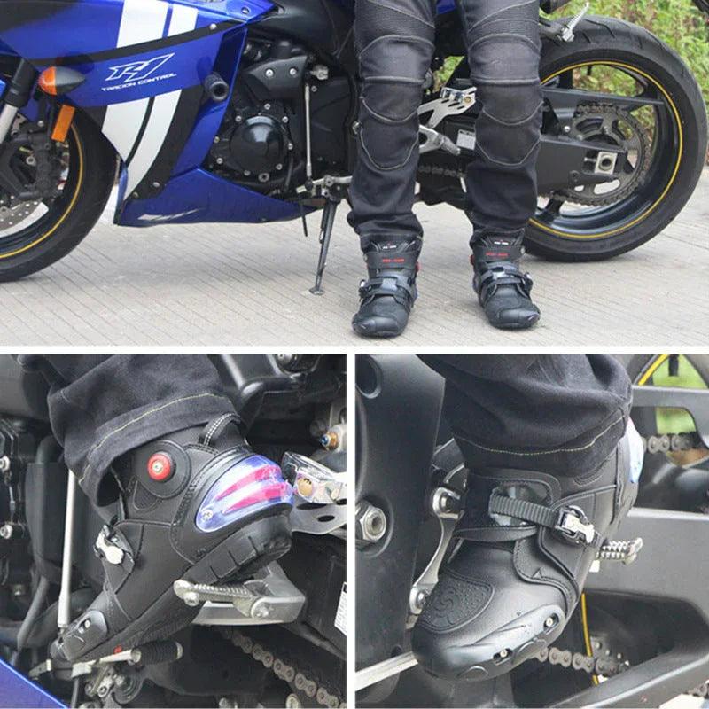 Scarpe da motociclista stradale stivaletti alla cavigliaEX-STOCK Canada