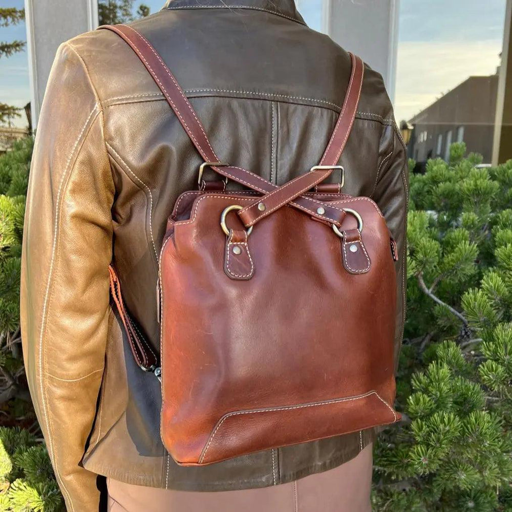 Rugged Earth Full Grain 2-in-1 Handbag & Backpack EX-STOCK Canada