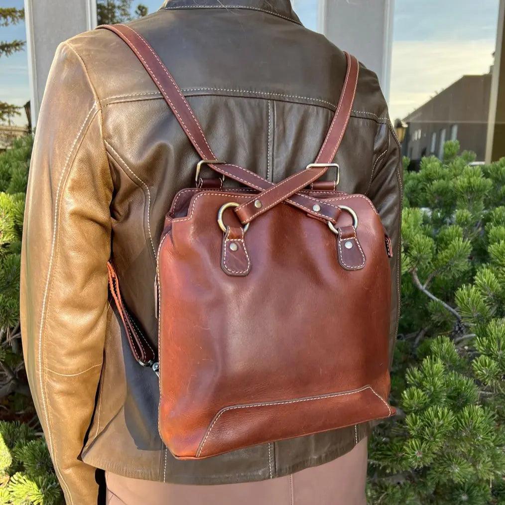 Rugged Earth Full Grain 2-in-1 Handbag & Backpack EX-STOCK Canada