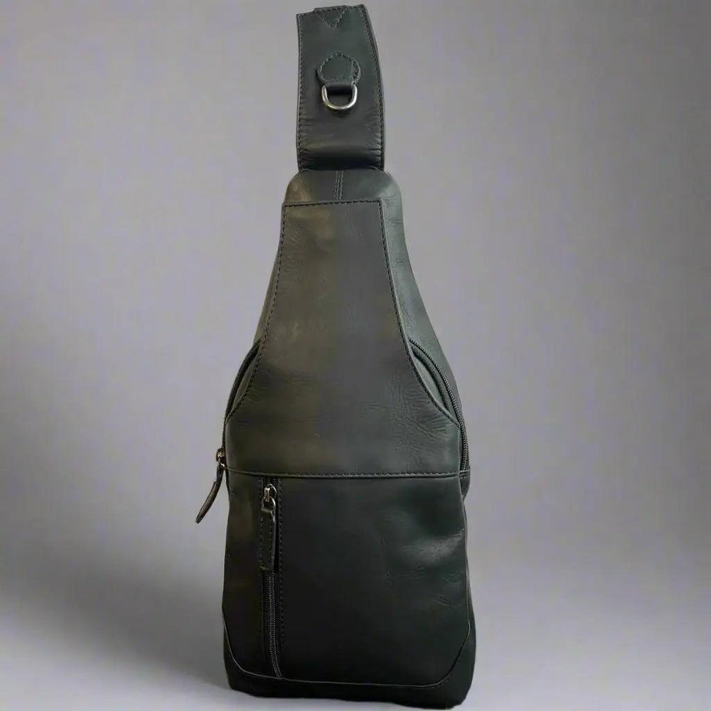 Zaino a tracolla in pelle pieno fiore Rugged EarthEX-STOCK Canada