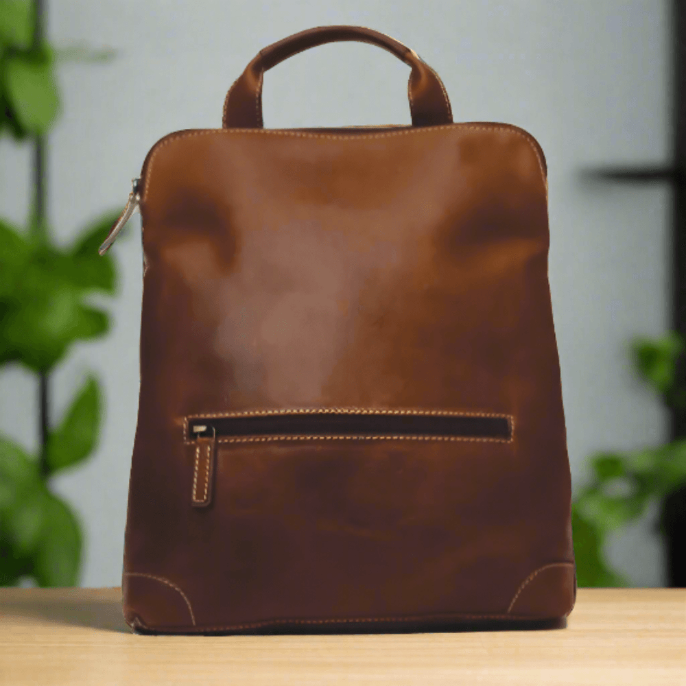 Sac à dos en cuir Rugged EarthEX-STOCK Canada
