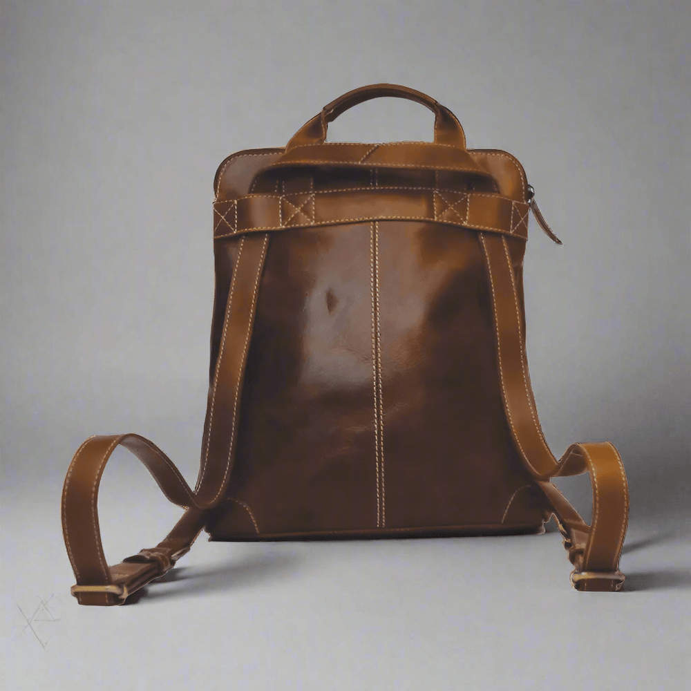 Sac à dos en cuir Rugged EarthEX-STOCK Canada