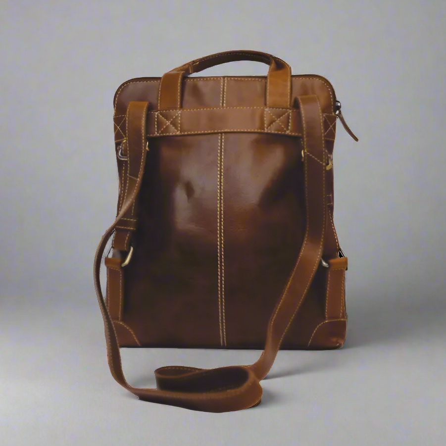Rugged Earth Leather Backpack EX-STOCK Canada
