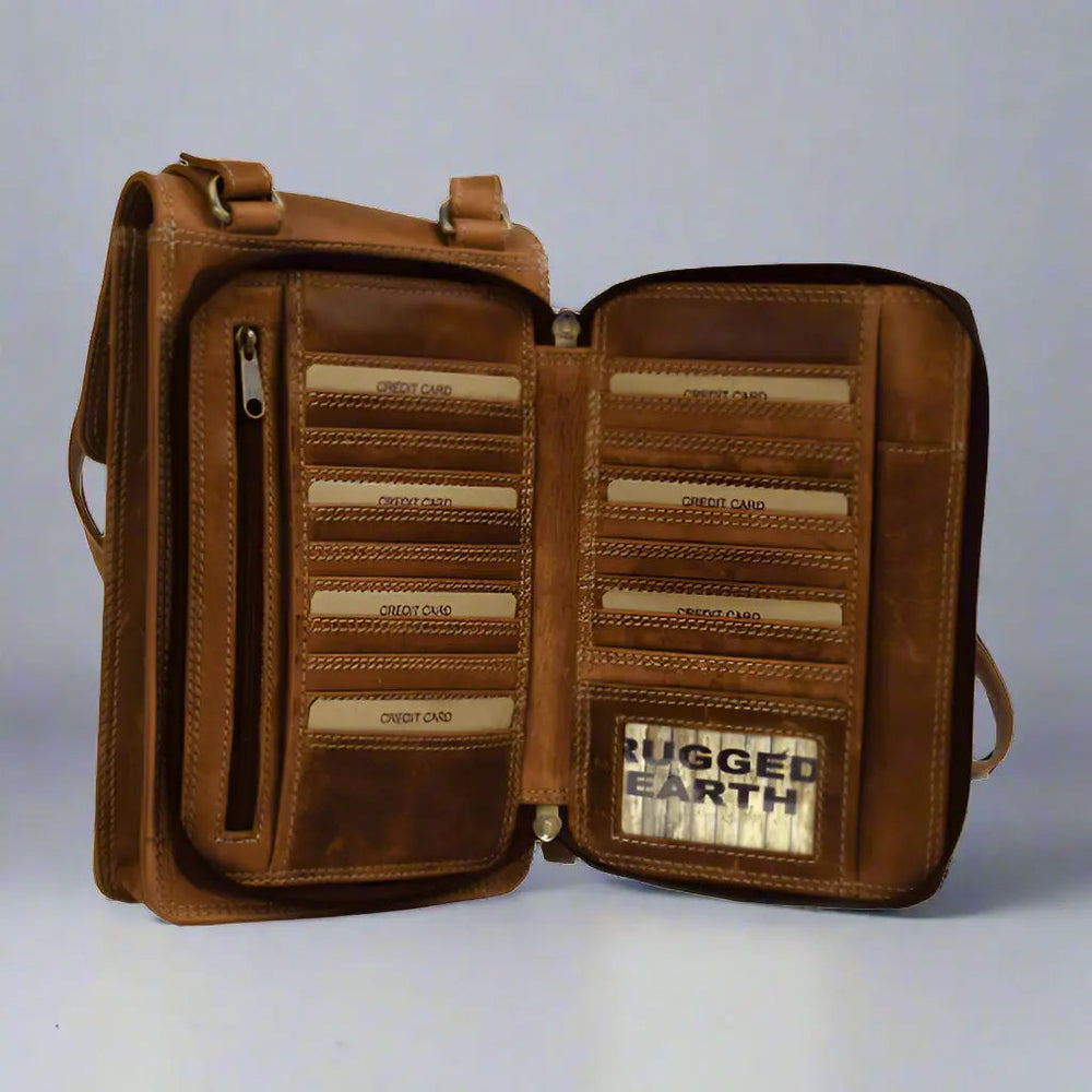 Rugged Earth Leather Organizer EX-STOCK Canada