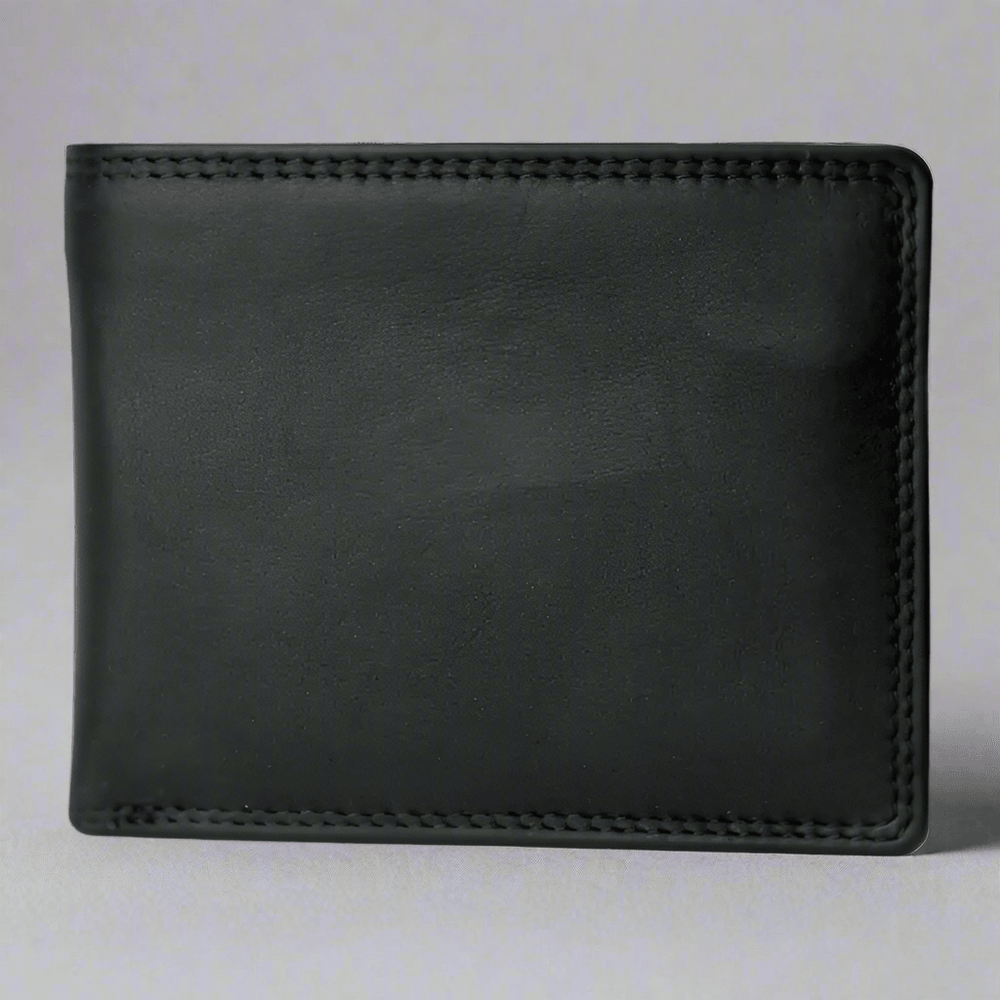 Portafoglio da uomo Rugged Earth in pelle con due anteEX-STOCK Canada
