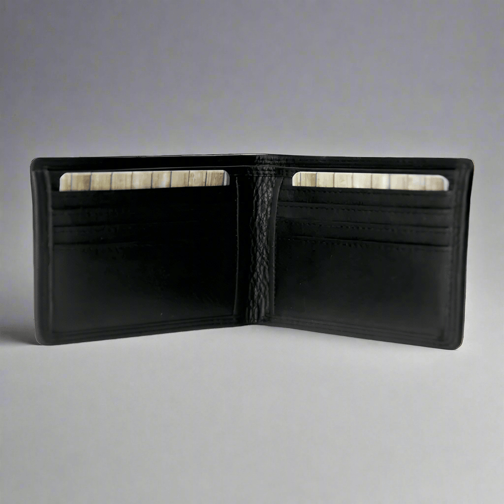 Portefeuille cuir à deux volets pour homme Rugged EarthEX-STOCK Canada