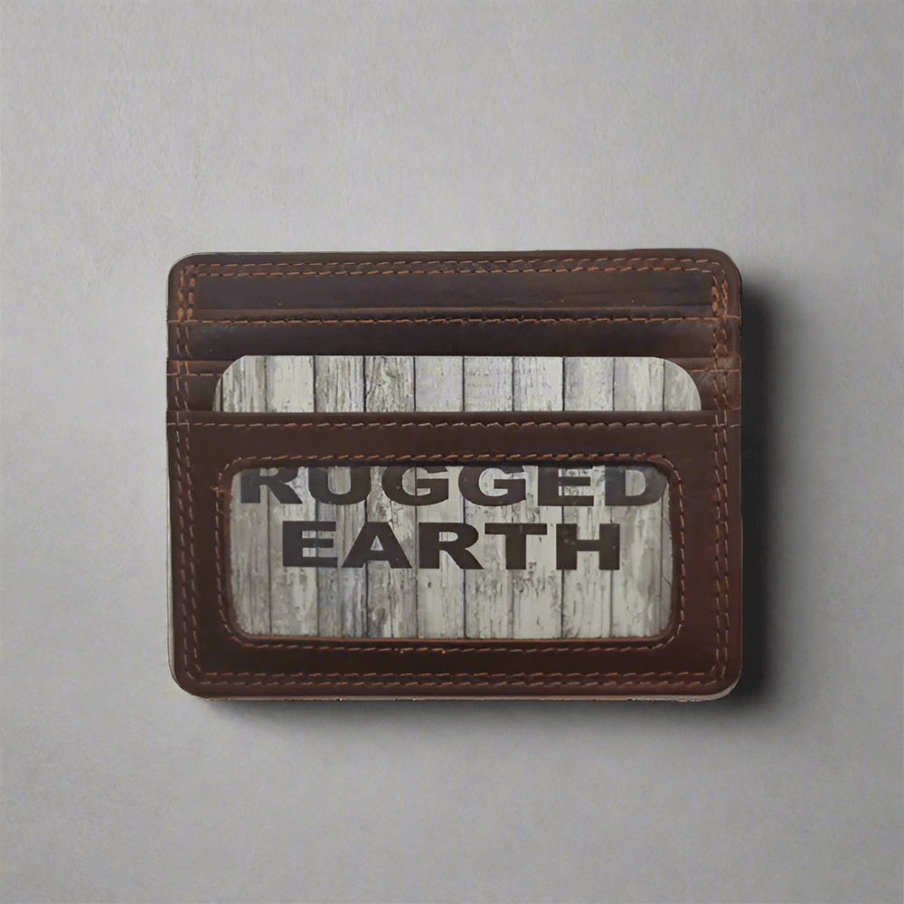 Portafoglio da uomo Rugged Earth per carte di creditoEX-STOCK Canada