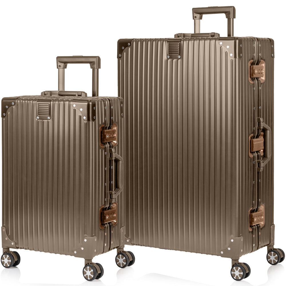 Elite / Aluminum 2-Piece Luggage Set EX-STOCK Canada