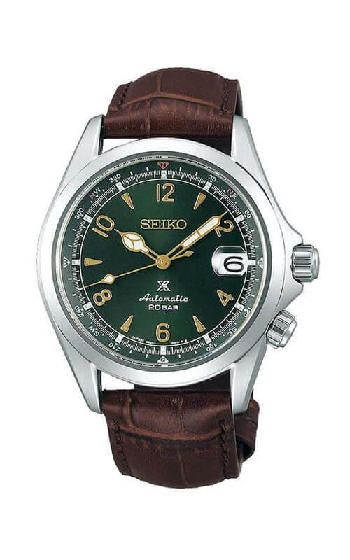 Seiko Prospex Alpinist Herrenuhr mit grünem Zifferblatt SPB121J1 - EX-STOCK Canada