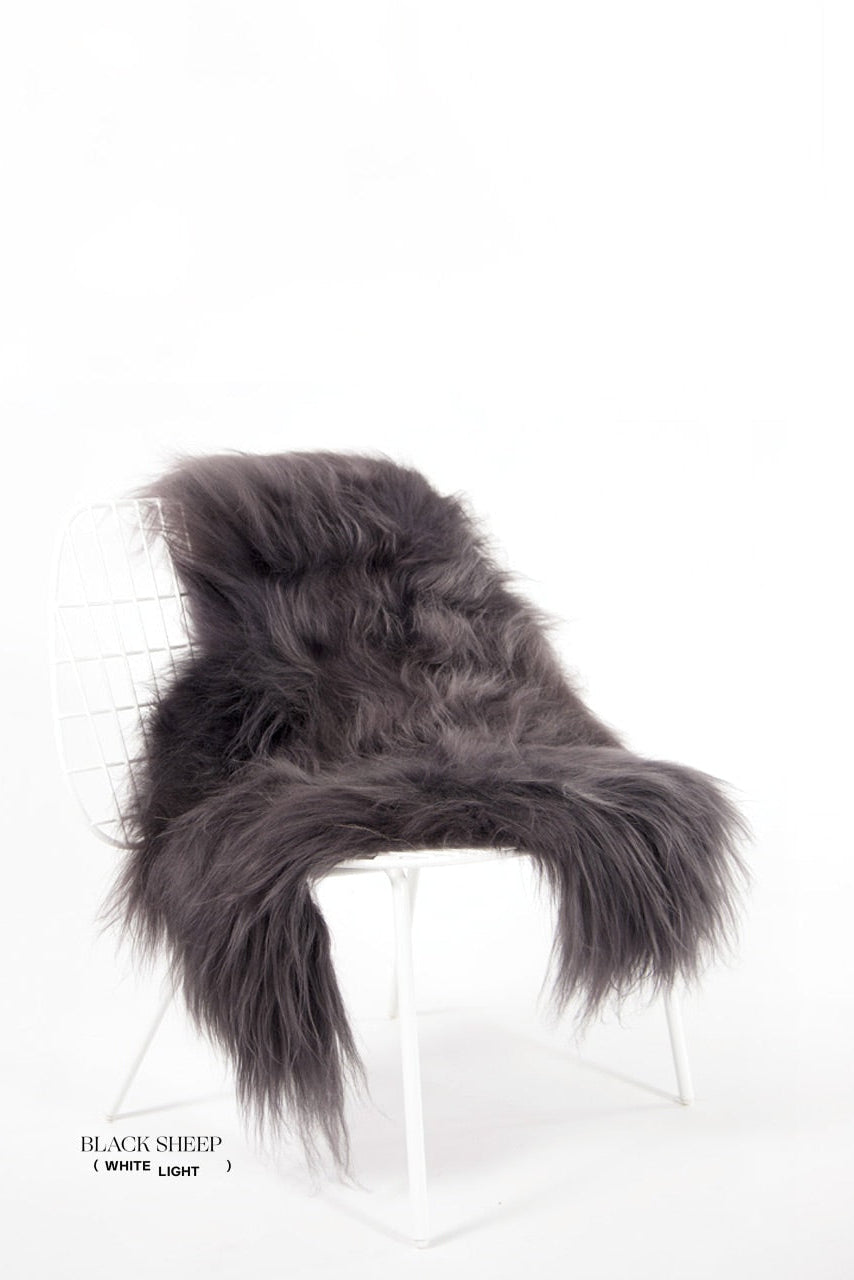 Steel Icelandic Sheepskin