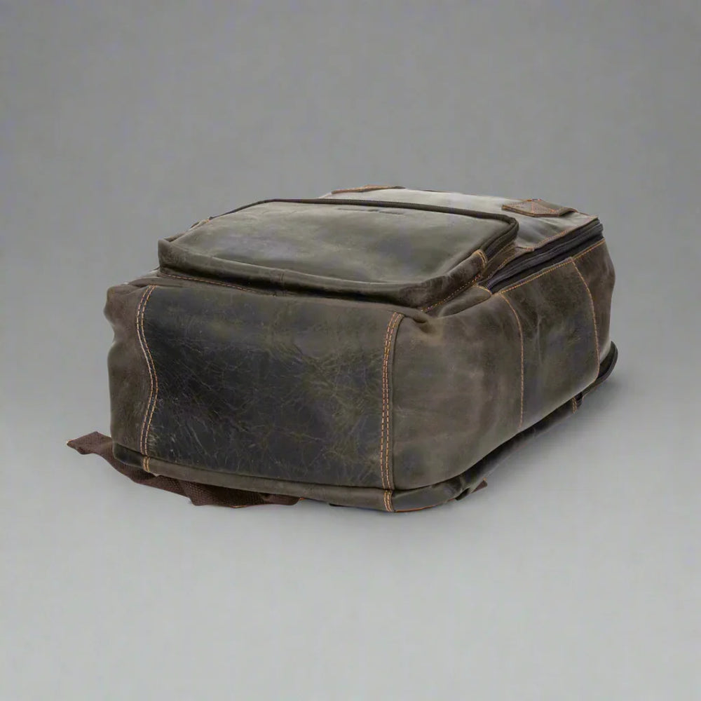 Greenwood Leather Backpack with Reinforced Laptop and Tablet Compartments EX-STOCK Canada