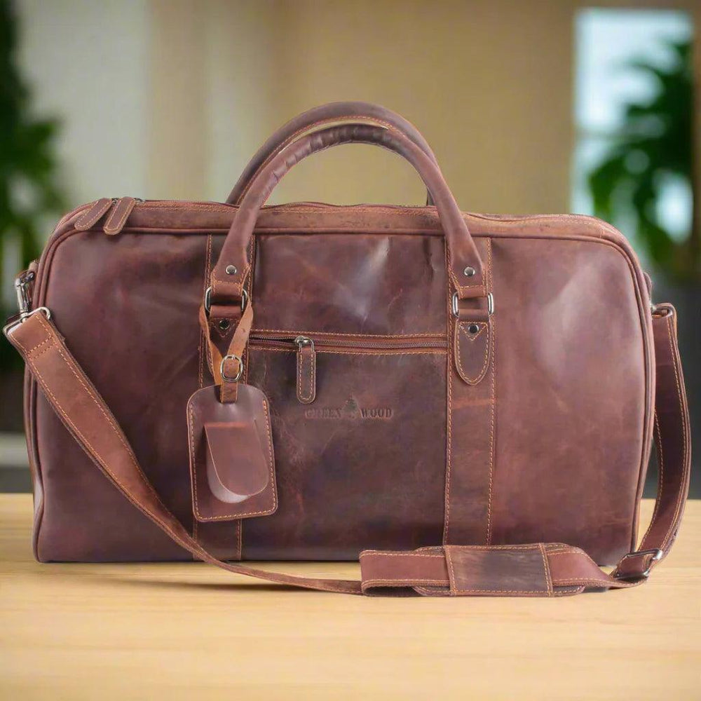 Sac de voyage week-end en cuir GreenwoodEX-STOCK Canada