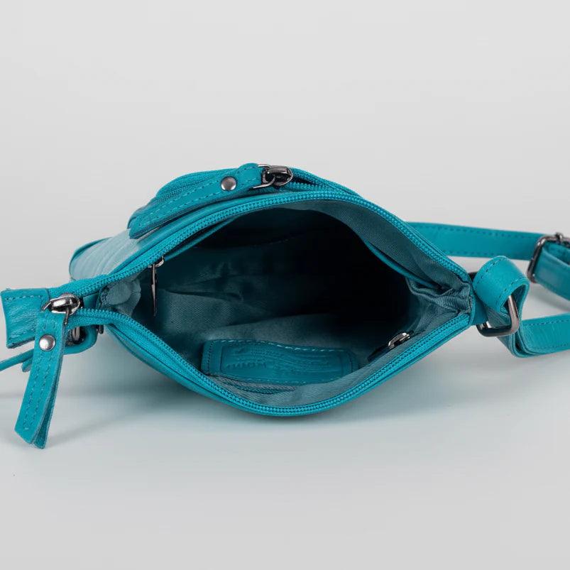 Greenwood Leder Siena Mini-Umhängetasche