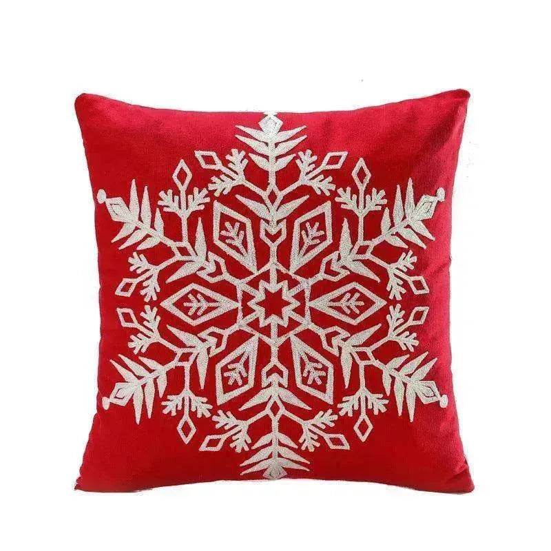 Santa Claus Tree Snowman Sofa Cushion Cover Pillow Case - EX-STOCK Canada
