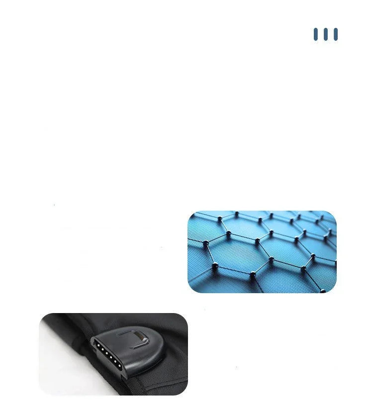 Manta de Sauna de Infrarrojo Lejano con Compresa Caliente, Cremallera Única, Manta para Eliminación de ÁcidosEX-STOCK Canada