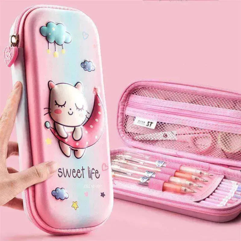 School Supplies Boys Pencil Case Stationery Bag Women - EX-STOCK CANADA