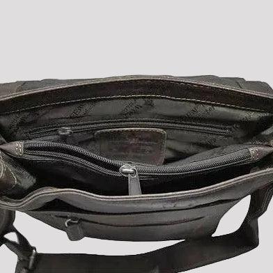 Sac messager en cuir Greenwood