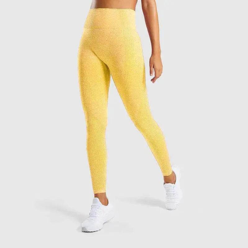 Pantalon de gym en jacquard sans couture pour femme - EX-STOCK Canada