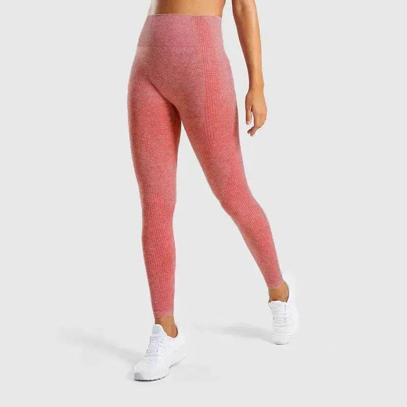 Pantalon de gym en jacquard sans couture pour femme - EX-STOCK Canada