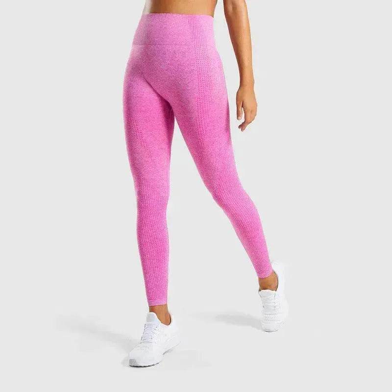 Pantalon de gym en jacquard sans couture pour femme - EX-STOCK Canada