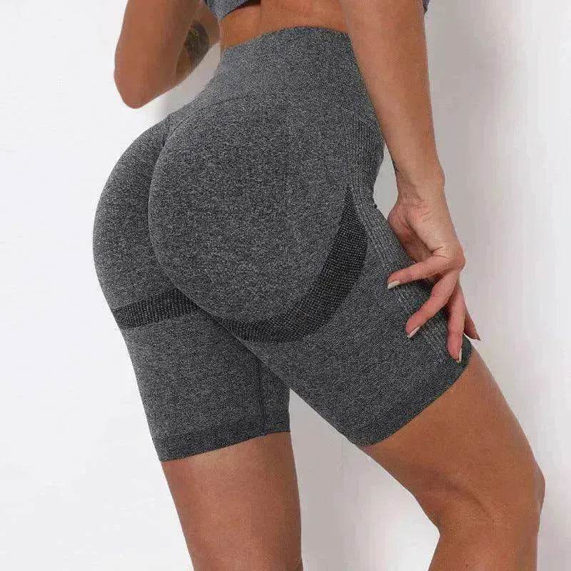 Seamless Multicolor Knitted Fitness Running Yoga Leggings - EX-STOCK Canada